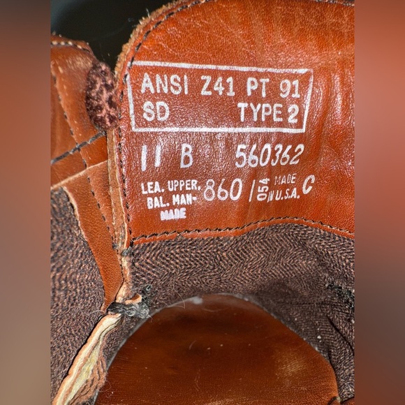 Red Wing 560362 Leather Moc Toe Oxfords – Size 11 B | Made in USA | Supersole - Picture 9 of 16